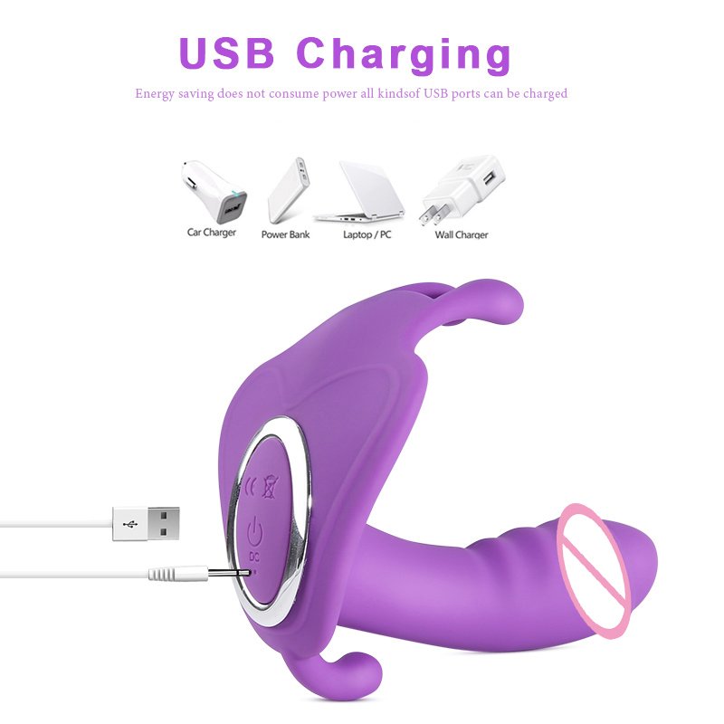 Rechargeable Clitoral Wearable Vibrator,Pussy Waterproof Portable Vagina Clit Stimulator Anal Sex Toy For Woman