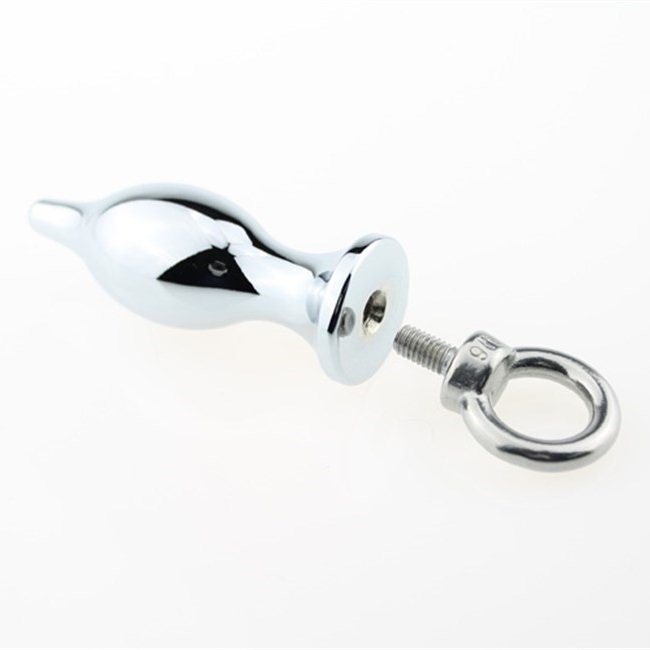 Men Sex Toys Large Butt Masturbation Metal Anal Bead Anal Plug