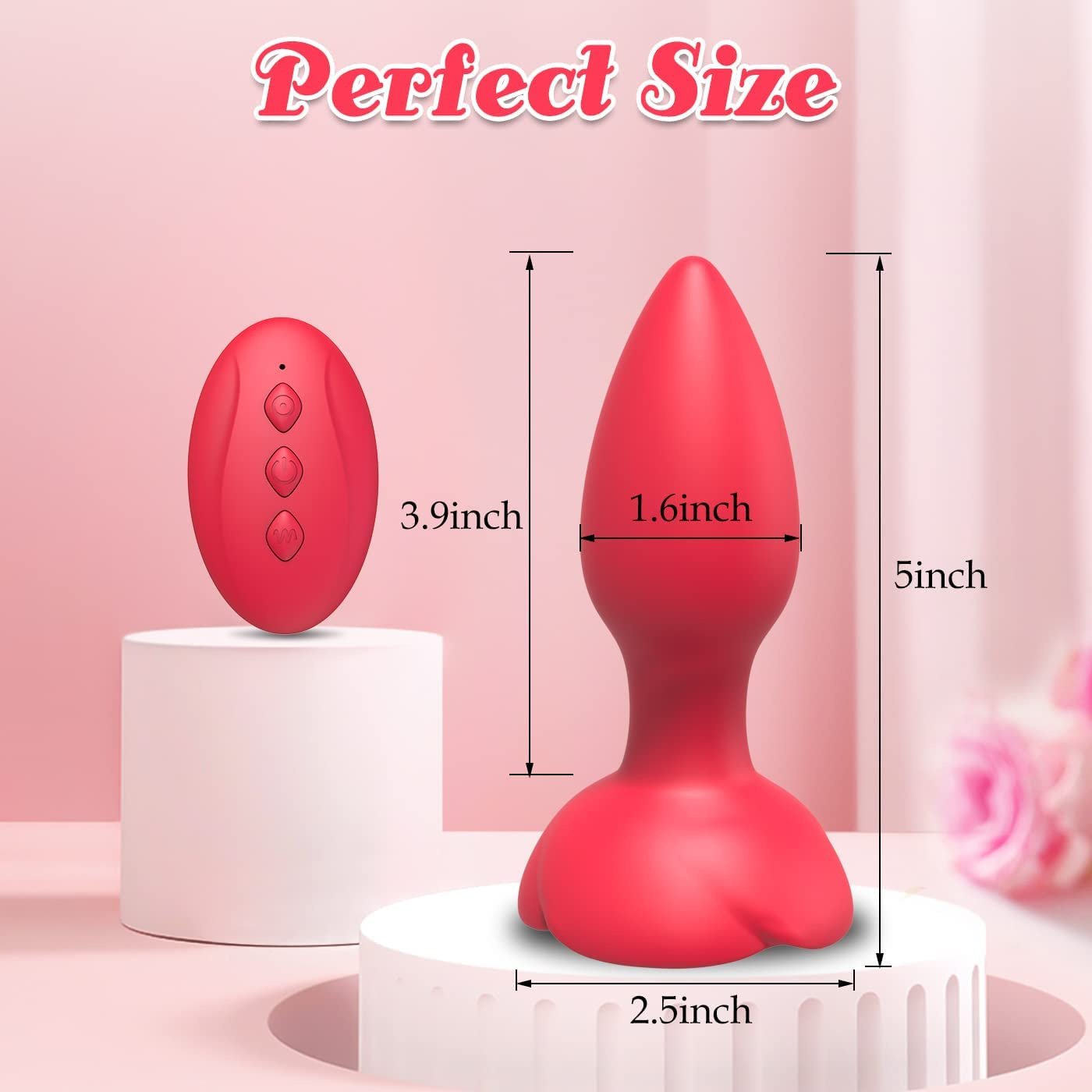 Adult Butt Plug toys Anal bead Wireless Remote Control Wearable Massager Anal Plug Vibrator Sex toys For Women