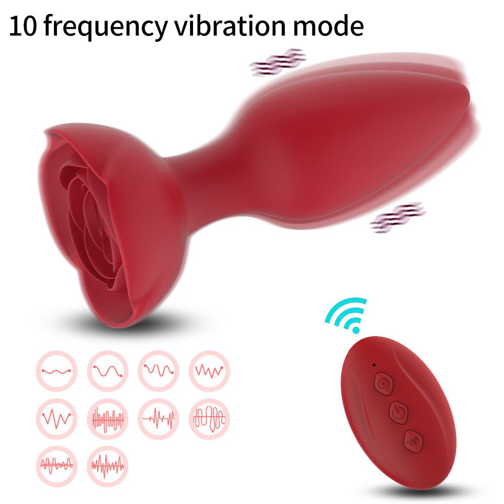 Adult Butt Plug toys Anal bead Wireless Remote Control Wearable Massager Anal Plug Vibrator Sex toys For Women
