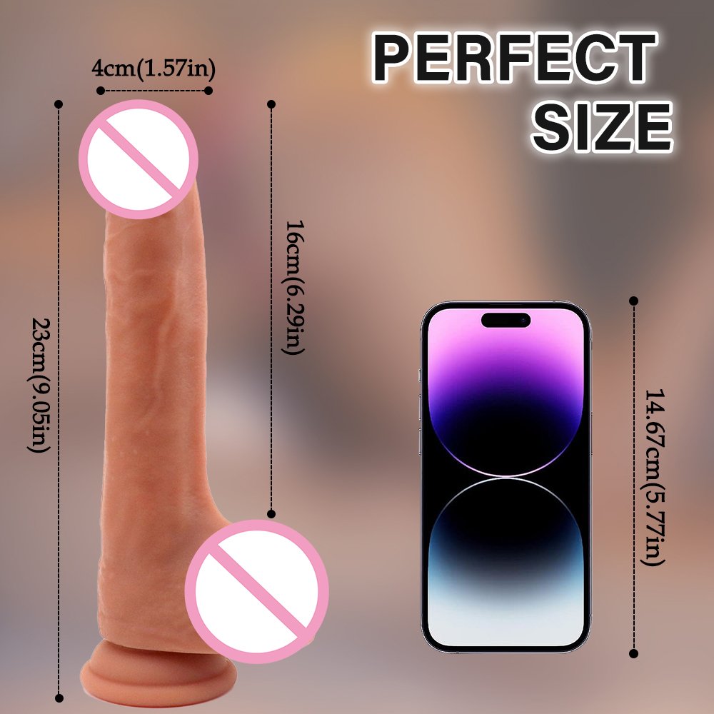 18+ Adults Skin Feeling Realistic Dildo Huge Soft Penis With Suction Cup Female Masturbator Cheap Anal Sex Toys For Women Orgasm
