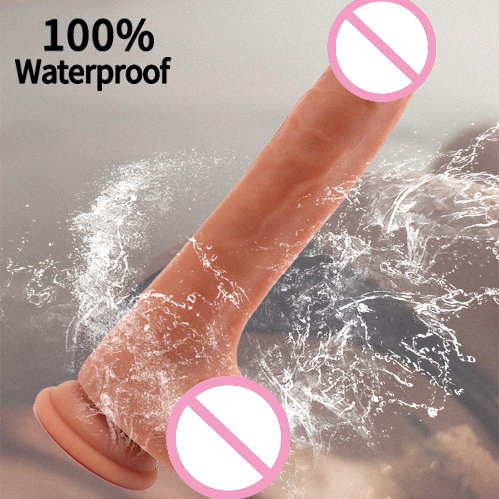 18+ Adults Skin Feeling Realistic Dildo Huge Soft Penis With Suction Cup Female Masturbator Cheap Anal Sex Toys For Women Orgasm