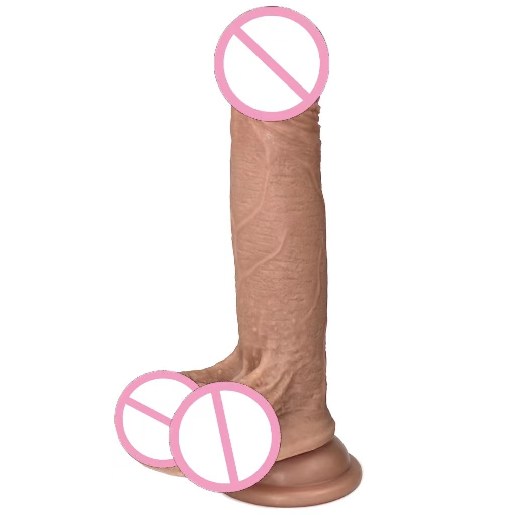 High Quality Female Penis Sex Toys Artificial Soft Silicone Penis Dildo Vibrator For Women Female Masturbator