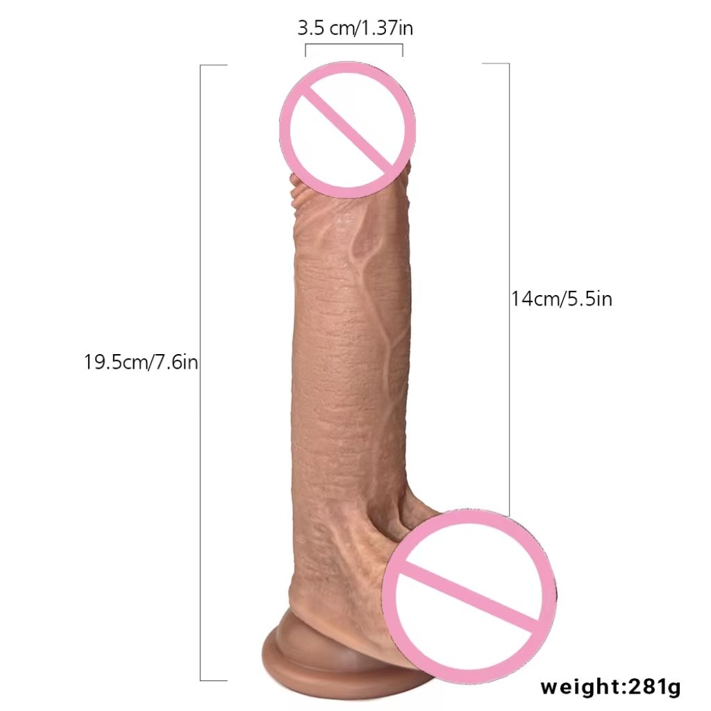 High Quality Female Penis Sex Toys Artificial Soft Silicone Penis Dildo Vibrator For Women Female Masturbator