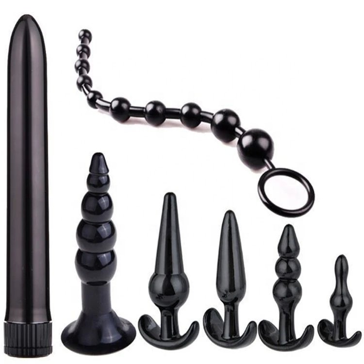 7pcs Set Vibrator Dildos Anal Beads Butt Plug Adult Exotic Sex Toys For Women Couples Vaginal Clitoris Stimulator Goods Products