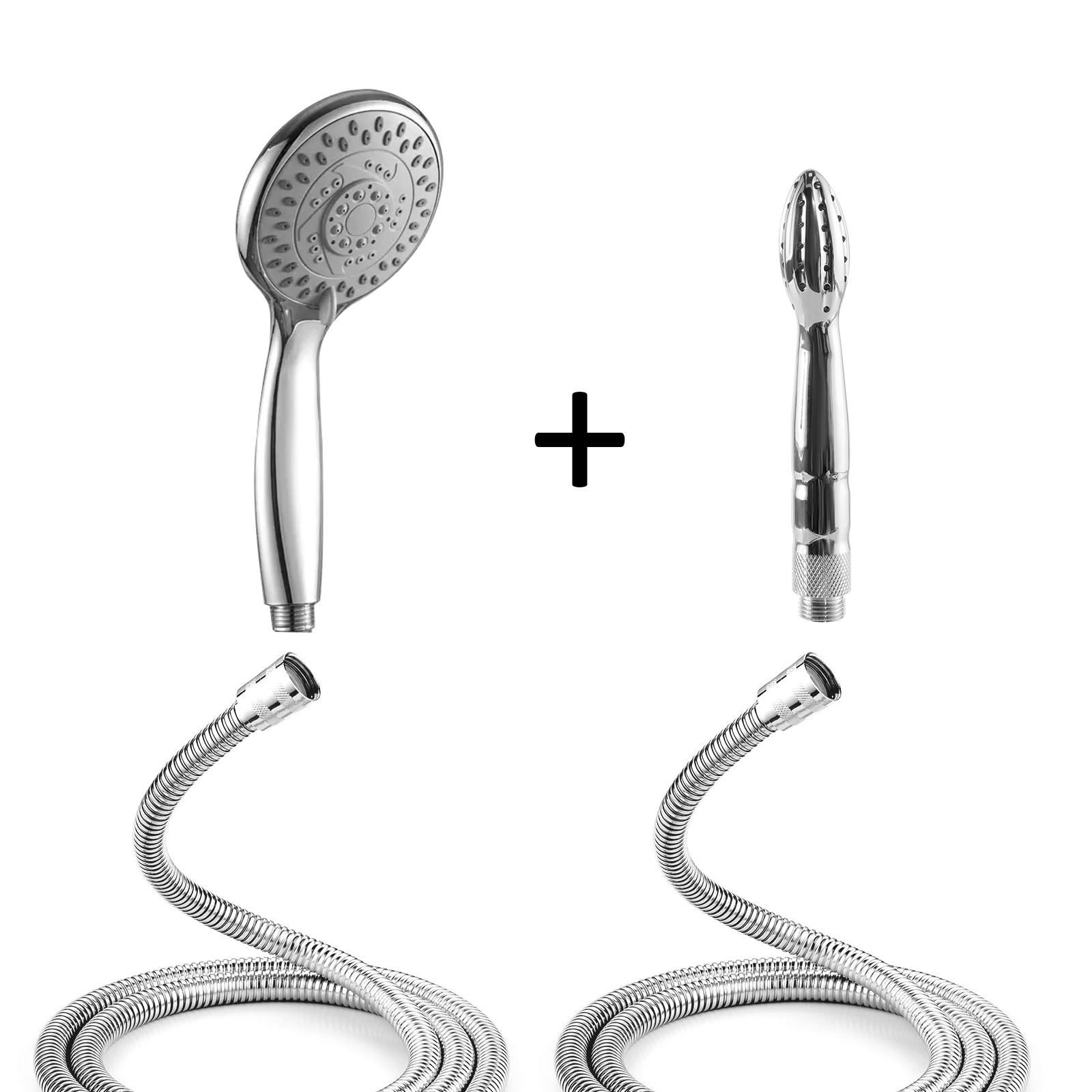 48 Holes 360 Degree Cleaning Anti-Rust Aluminium Anal Rinse Vaginal Douche System Cleaning Kit Bath Water Shower Spray Nozzle