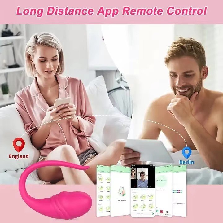 New Design Smart Whale Shape App Remote Control Kegel Balls Vibrators For Women