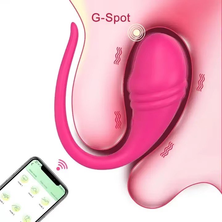 New Design Smart Whale Shape App Remote Control Kegel Balls Vibrators For Women