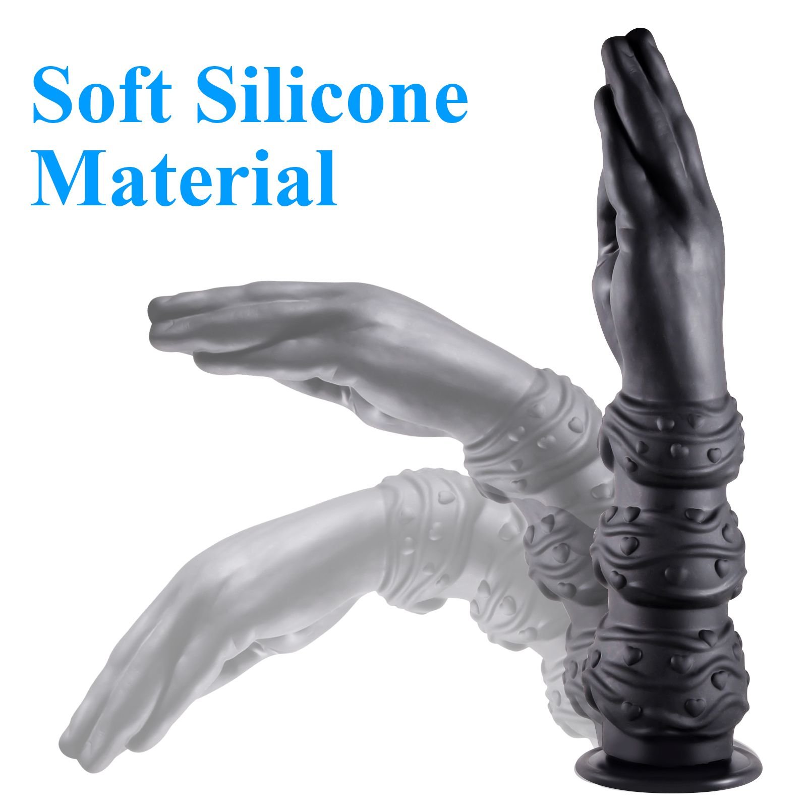 Super Huge Hand Shape XXL Fist Monster Fisting Anal Dildo Strong Suction Cup Vagina Stimulation Anal Butt Plug For Women Lesbian