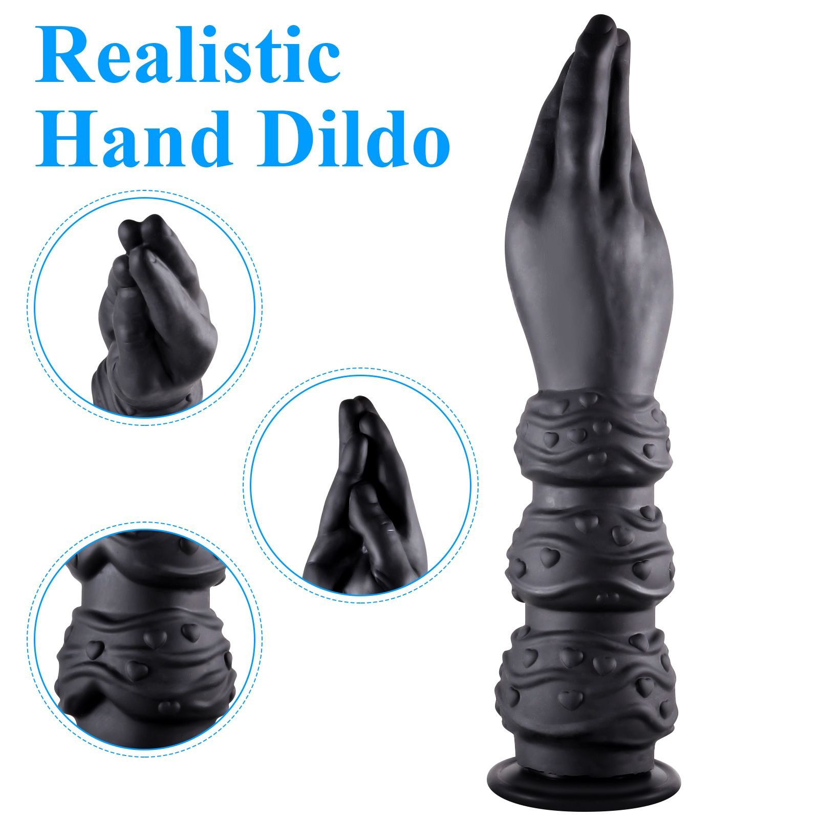 Super Huge Hand Shape XXL Fist Monster Fisting Anal Dildo Strong Suction Cup Vagina Stimulation Anal Butt Plug For Women Lesbian