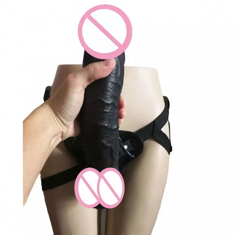 Huge Strap-On Dildo Wearable 13 inch Realistic Penis Adjustable Panties Anal Vagina Sex Toys Adults Product