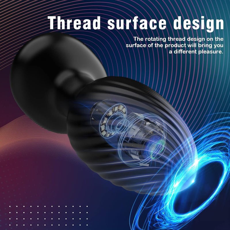 Hot Sale Wireless Remote Control Male Vibrating Prostate Massager Rotating Anal Vibrator Butt Plug Dilator Sex Toy For Women Men