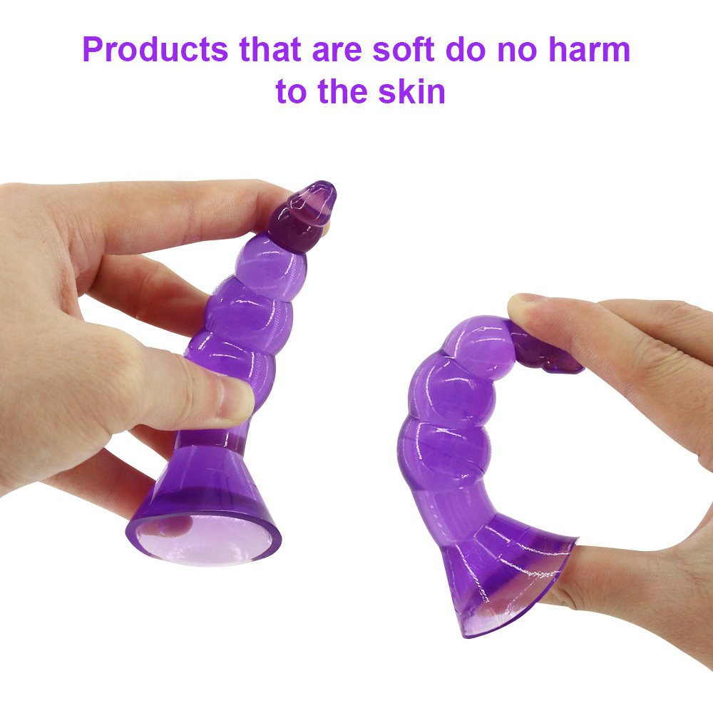 Different Size Balls and Pull Roop Prostate Massager Anal Plug for Women and Couple