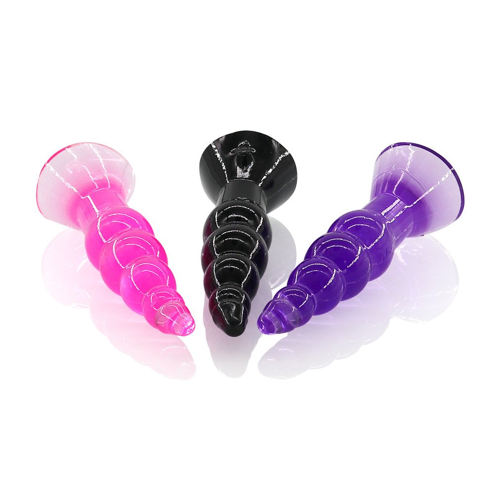 Different Size Balls and Pull Roop Prostate Massager Anal Plug for Women and Couple