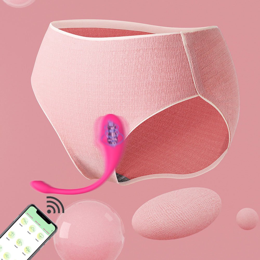 APP Remote Control Vibrating Egg Kegel Ball G-spot Panties Vibrator Clit Stimulator Panty Wearable Sex Toy for Woman