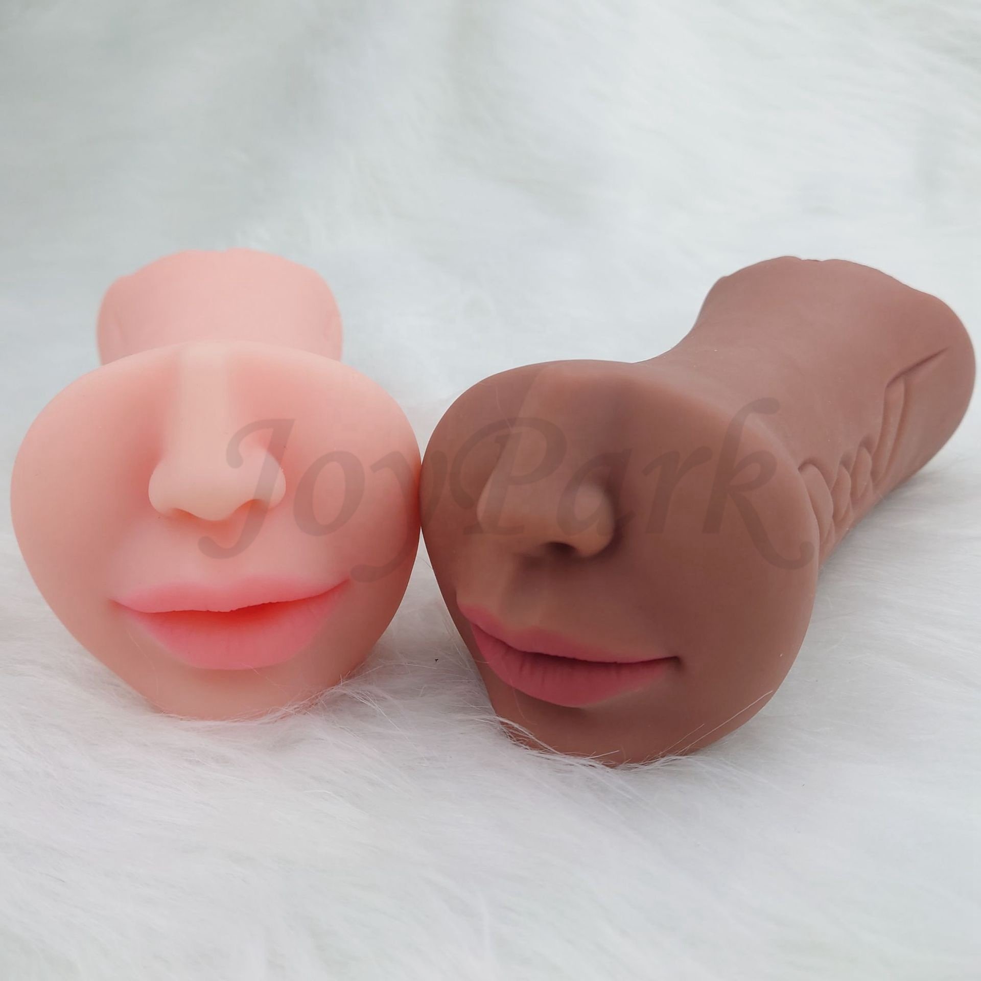 Joypark Sex Adults Realistic Oral Clit Vagina For Men Tight Pussy Male Portable Masturbator Cup Deep Throat Tongue Toys