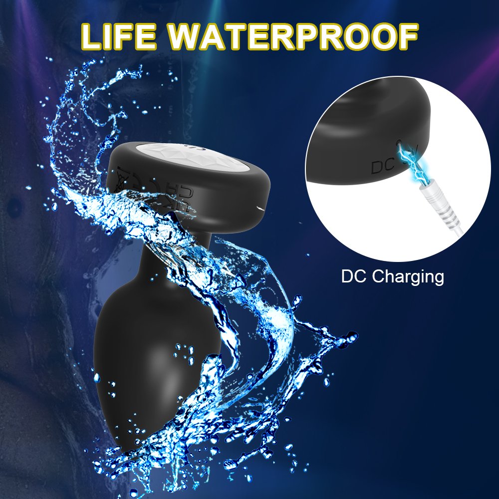 Hot Selling App Control Anal plug Sex Toys With 10 Frequency Vibration Prostate Massager Led Man Butt Toys For Male Female