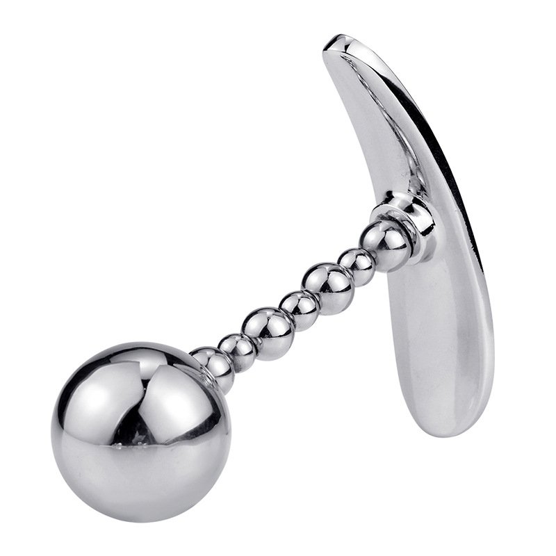 3 Sizes round Head Metal Anal Plug 6 Color Adult Butt Plug Sex Toys for Men and Women