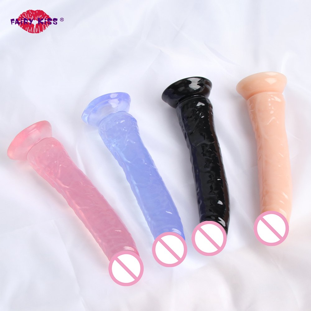 Best masturbator Female masturbation sex toy artificial penis dildo transparent sex toys women anal sex toys