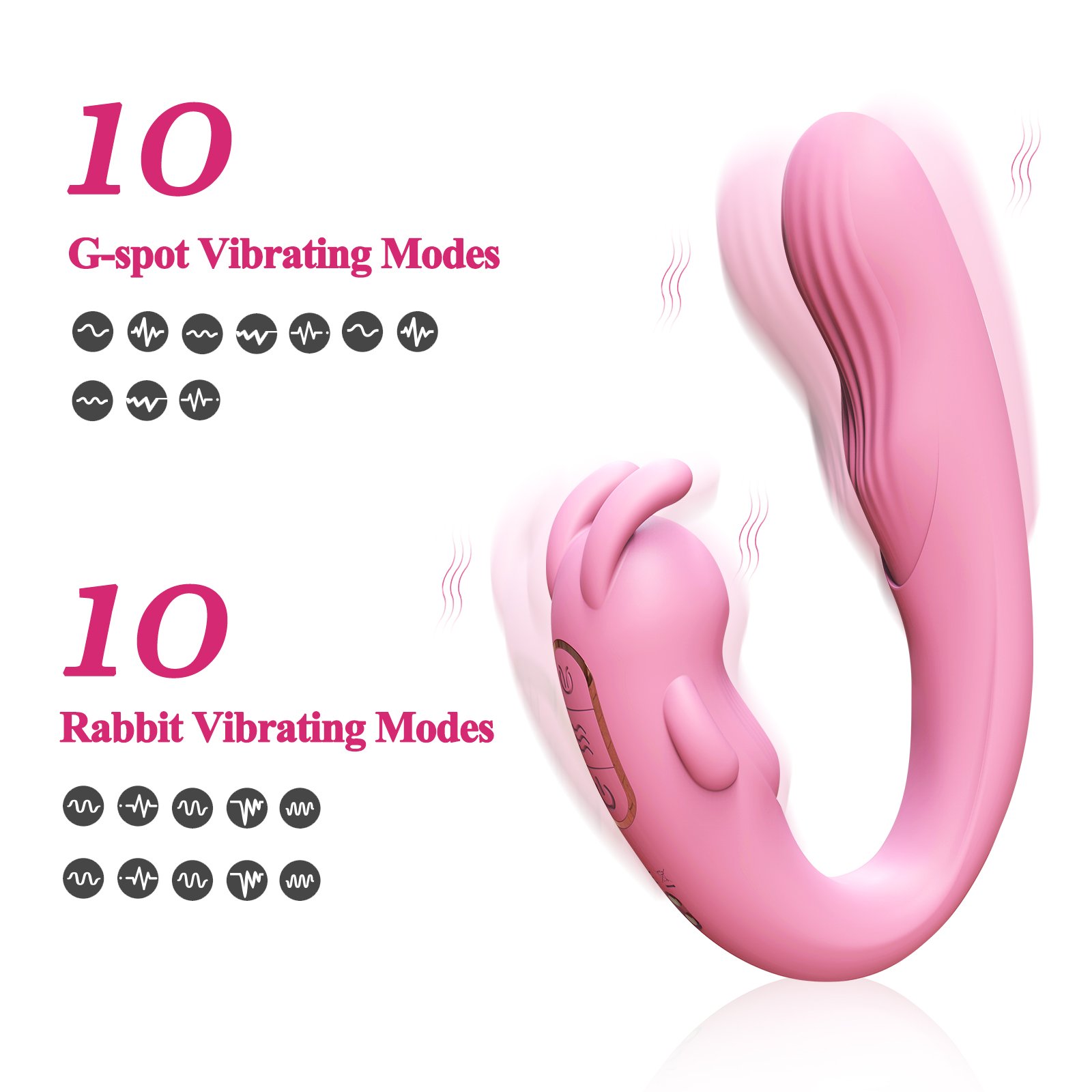 Adult Rabbit Vibrator Sex Toy For Female G Spot Stimulate Vibrator For Women Sex Toy Dildos Vibrator