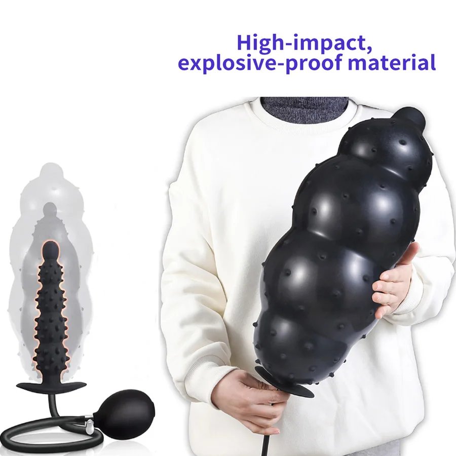 Inflatable Anal Plug Huge Butt Plug Expand Stimulate Sex Toy For Women/Men Masturbators Prostate Massager Big Anal Sex Toys