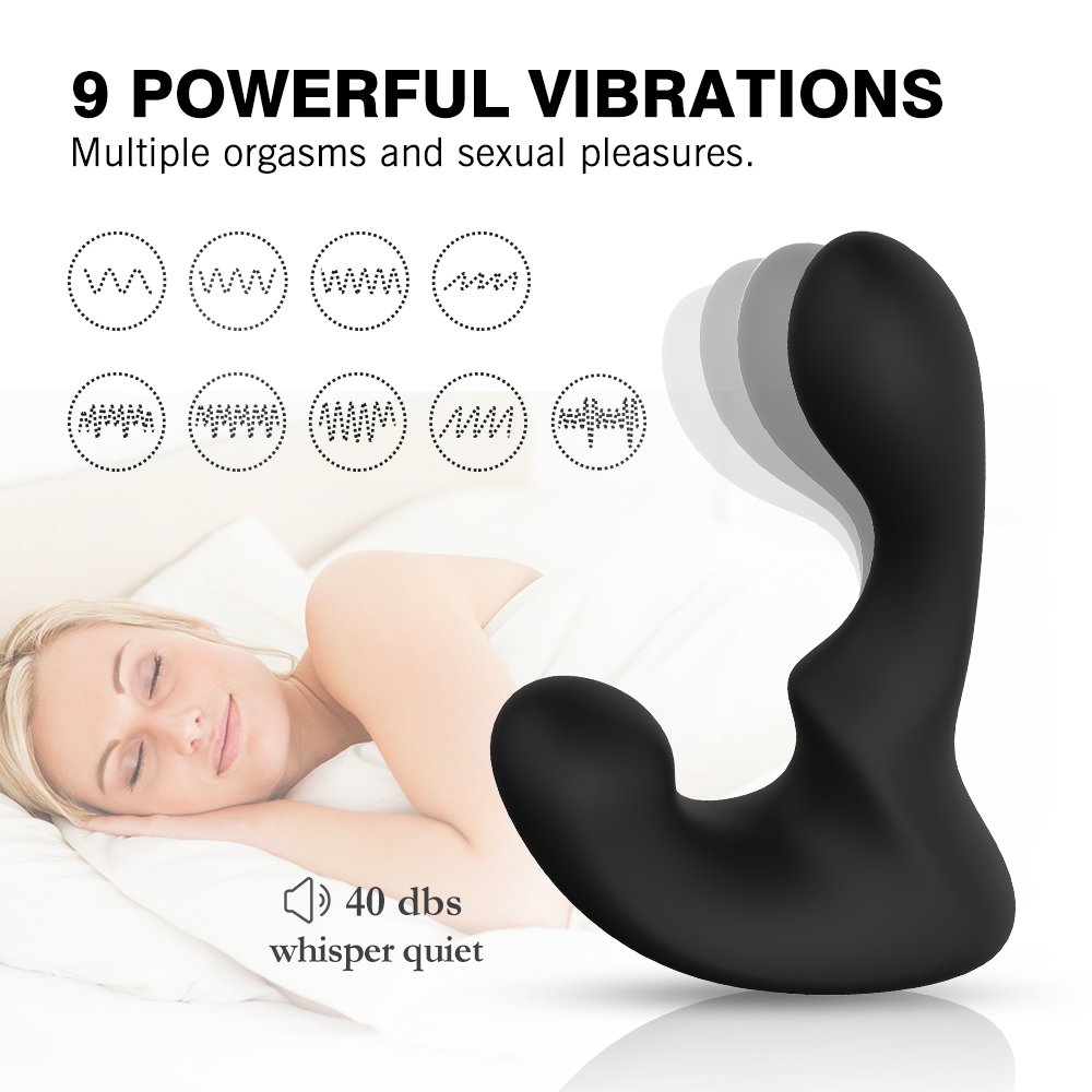 Wholesale Male Prostata Massage Vibrating Waterproof Anal/Butt Plug G Spot Silicone Prostate Massager Anal Sex Toys