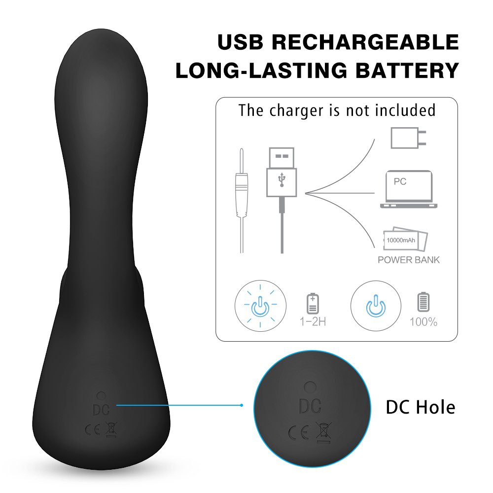 Wholesale Male Prostata Massage Vibrating Waterproof Anal/Butt Plug G Spot Silicone Prostate Massager Anal Sex Toys