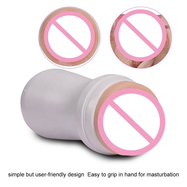 2020 TPR Anal Masturbation Aircraft Cup Silicone Sex Toys For Men Masturbation Simulation Vaginal Sex