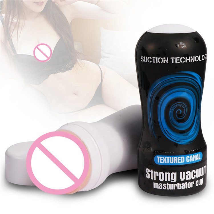2020 TPR Anal Masturbation Aircraft Cup Silicone Sex Toys For Men Masturbation Simulation Vaginal Sex
