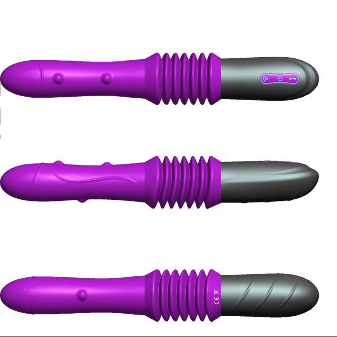 Dildo Sex Toys, Sex Machine Thrusting Dildos for Women & Men, Realistic Vibrator for G Spot Clitoral Anal Stimulation
