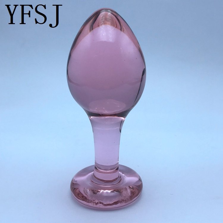 Customized Female Masturbation Flexible Dildo Glass Penis Large G-spot Adult Sex toys