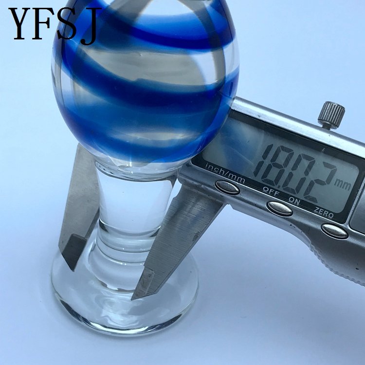 Customized Female Masturbation Flexible Dildo Glass Penis Large G-spot Adult Sex toys