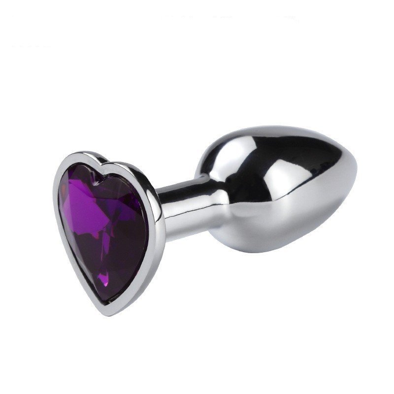 Hot Heart Shaped Butt Plug Sex Toys Metal Anal Plugs Women Plugs Anal Trainer For Women Erotic Massager Stimulator Anal Trainer