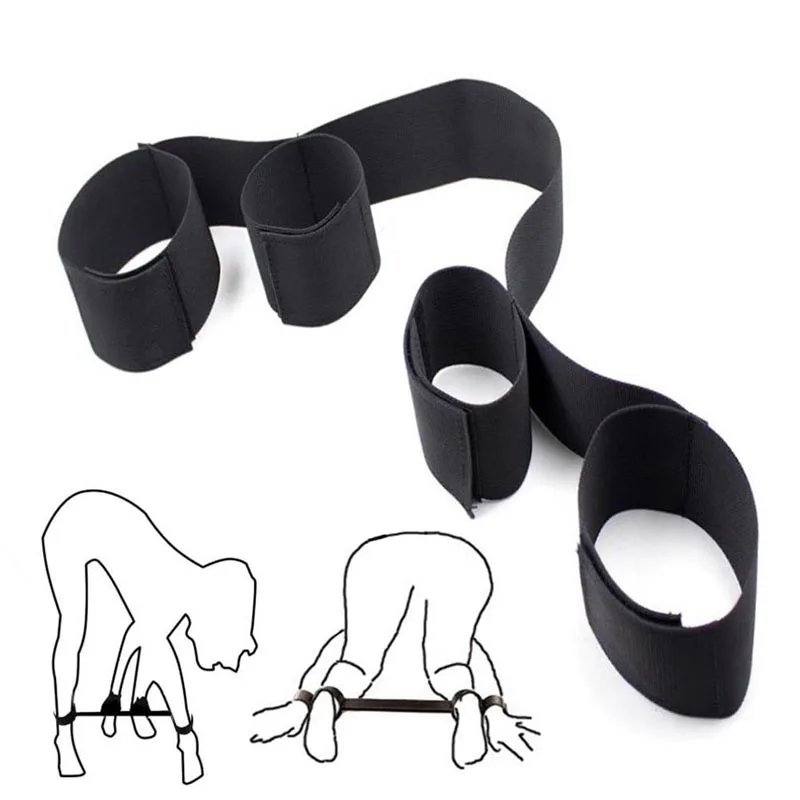Wholesale china product 10 pcs a set leather sm adult woman toys sex adult bondage set husband and wife toy