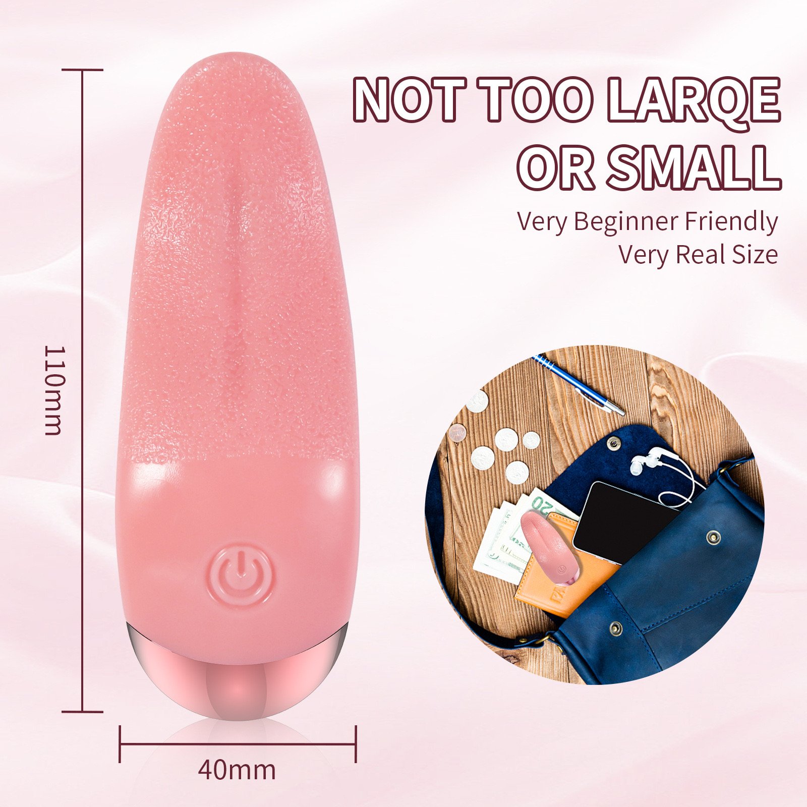 Cross-Border Tongue Vibrator Vibrating Eggs Female Orgasm Cunnilingus Vibrating Masturbators Charging Mute Tongue Licking