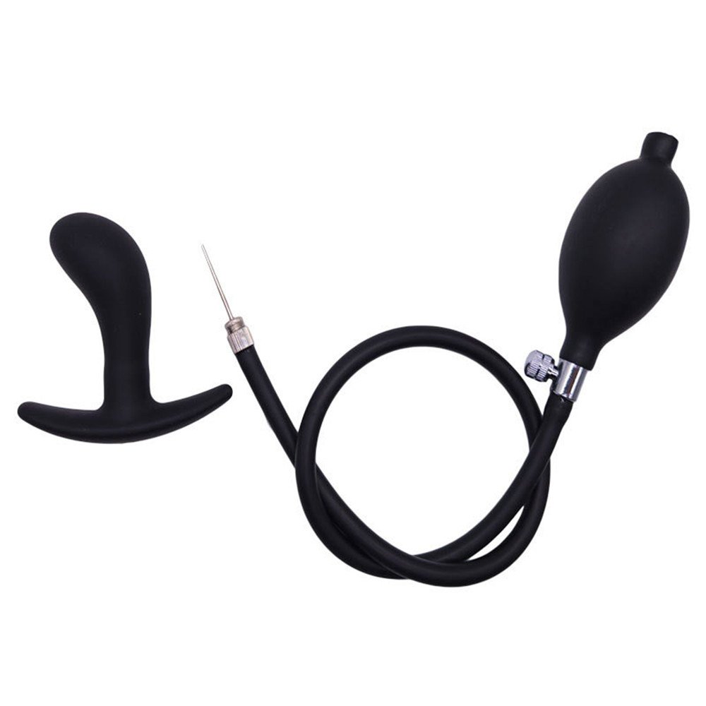 New Silicone Erotic Toys Super Big Prostate Massage Tool Anal Plug Anal Dilator Penis Pump Dildo Sex Toy Inflatable Butt Plug