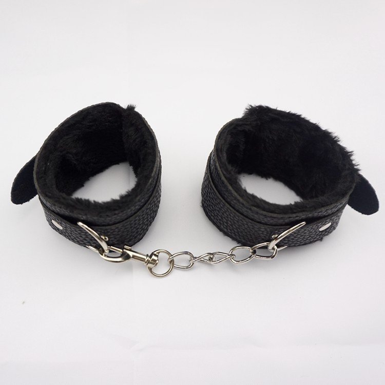 Cosplay Bondage Furry Handcuffs Metal Anal Plug for Male Couples Sex Toy Product