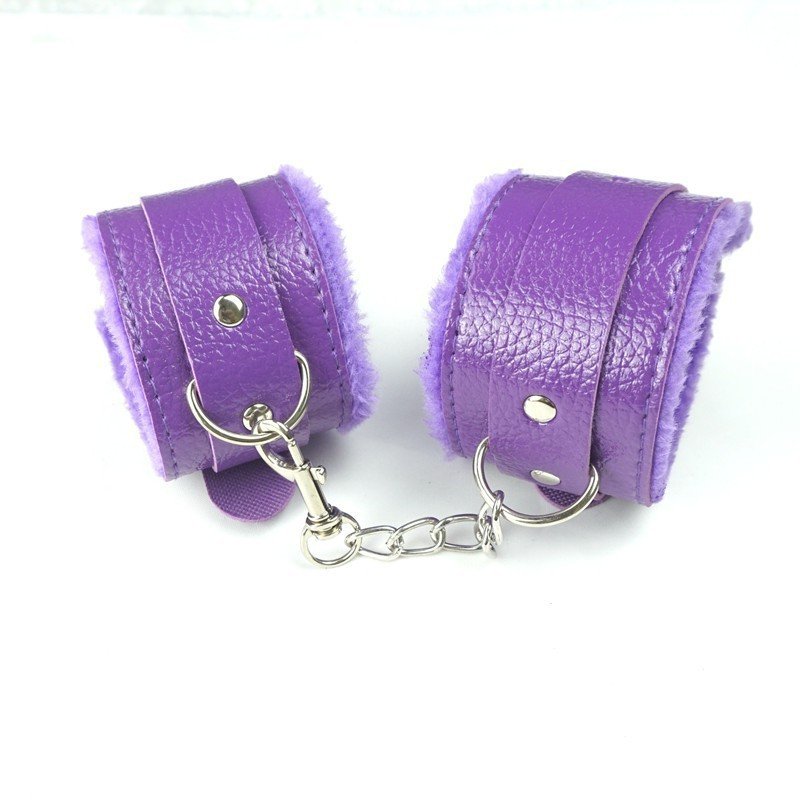Cosplay Bondage Furry Handcuffs Metal Anal Plug for Male Couples Sex Toy Product