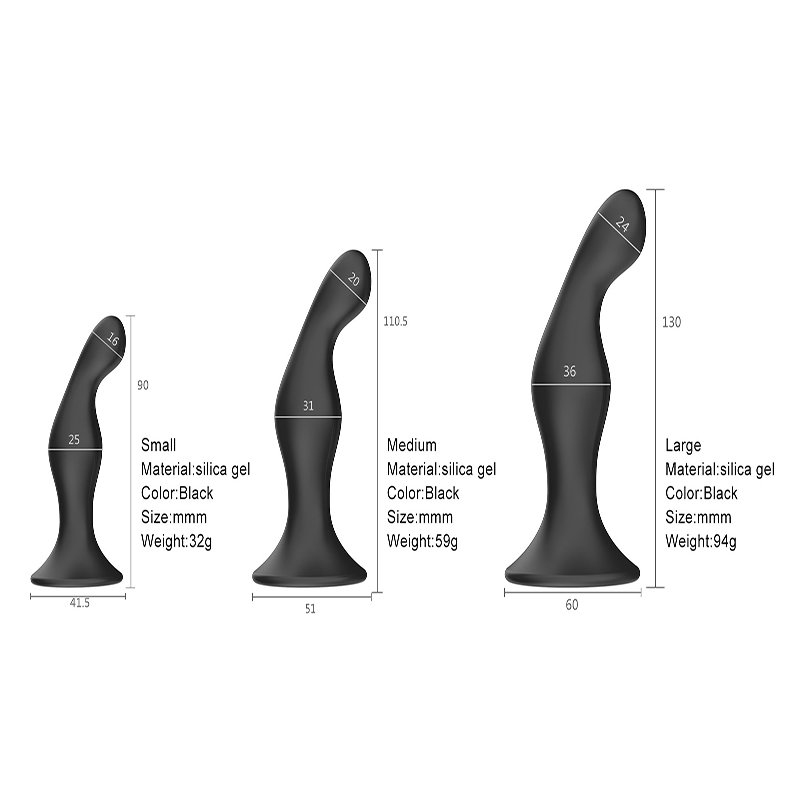 Anal Plug Silicone Anal Training Kit Sex Toys Dilator Small Size Butt Plug for Women Sex Pleasure