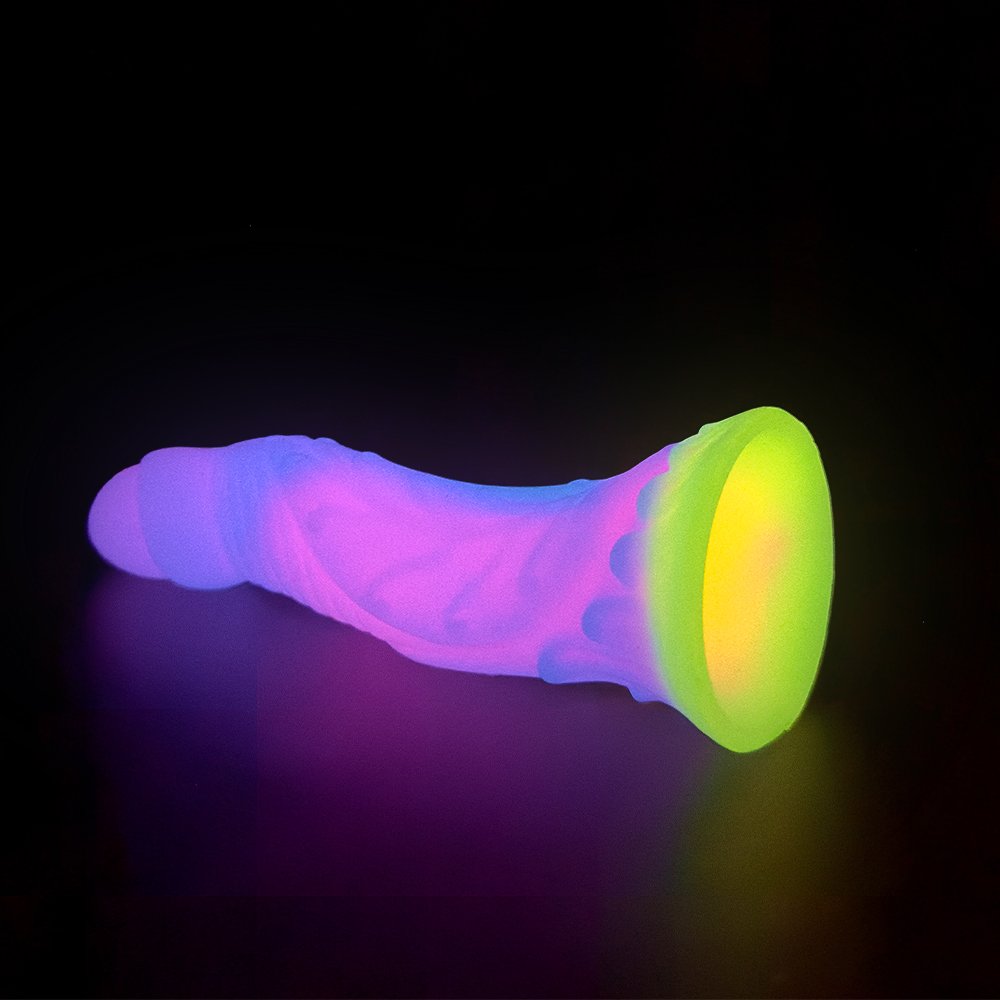 Glow Monster Alien Dildo Boy Sex Toy Male Dildo Anal Female Sex Toy Silicone Dildo Vibrator Soft Liquid Silicone