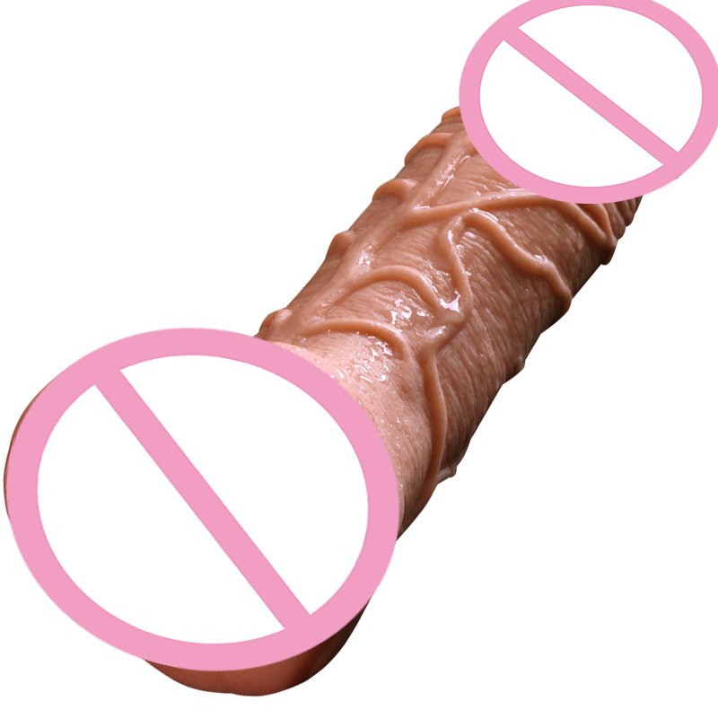 2 in 1 Dildo and Anal Pussy Masturbator Soft Silicone Dildo and Pocket Pussy Gay Portable Sex Toy for Men Women Couple Gay Lesbi