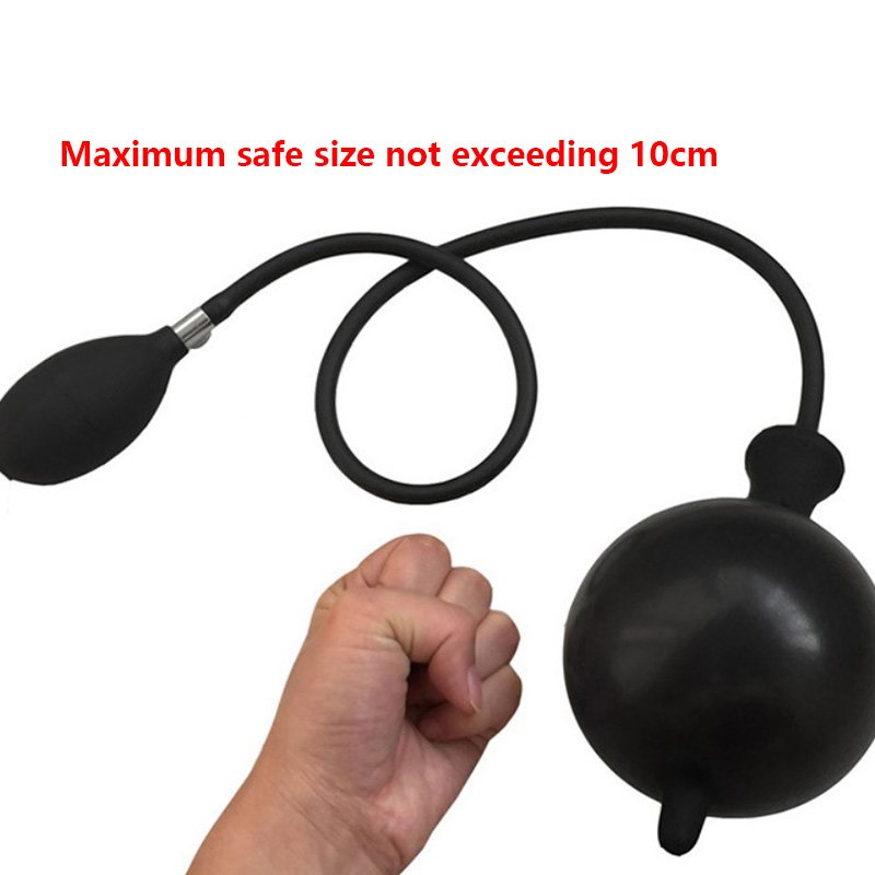 Black Silicone Butt Plug Dildo Soft Anal Sex Toys for Men Women Gay-Prostate Massage Anus Dilator
