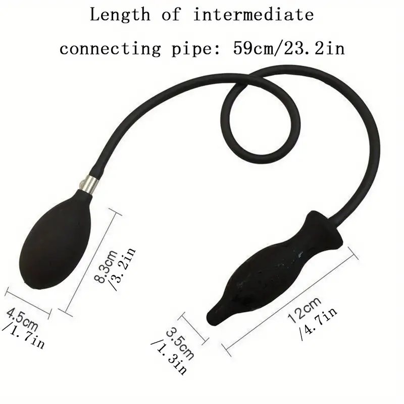 Black Silicone Butt Plug Dildo Soft Anal Sex Toys for Men Women Gay-Prostate Massage Anus Dilator
