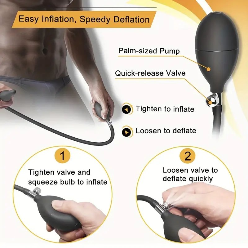 Black Silicone Butt Plug Dildo Soft Anal Sex Toys for Men Women Gay-Prostate Massage Anus Dilator