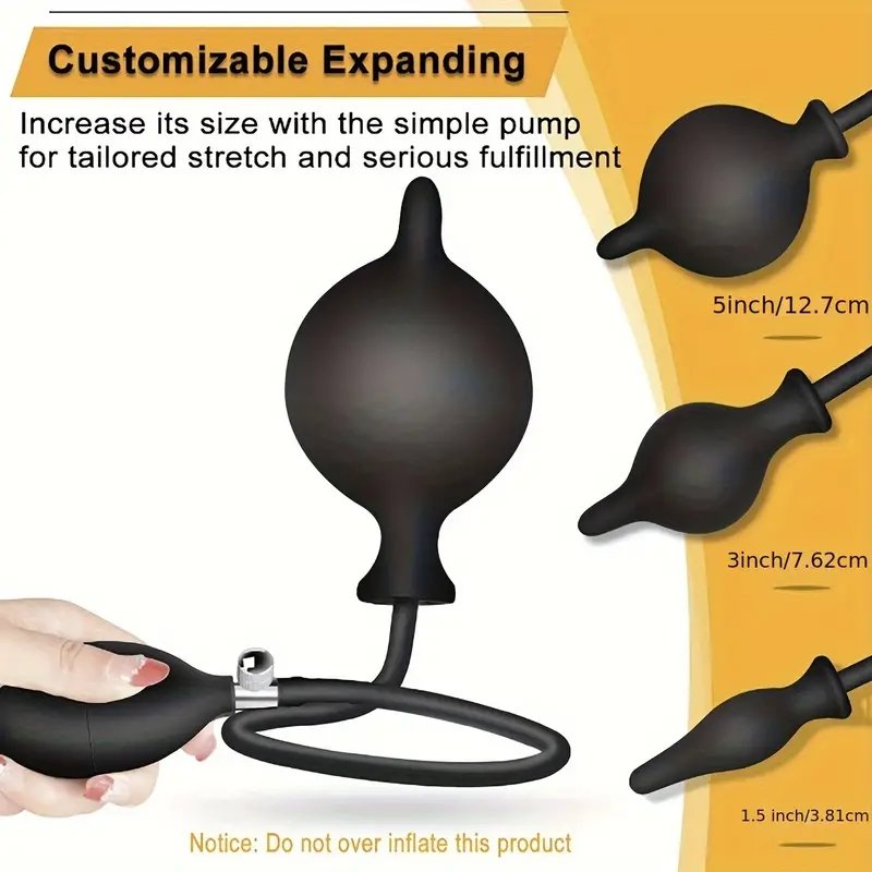 Black Silicone Butt Plug Dildo Soft Anal Sex Toys for Men Women Gay-Prostate Massage Anus Dilator