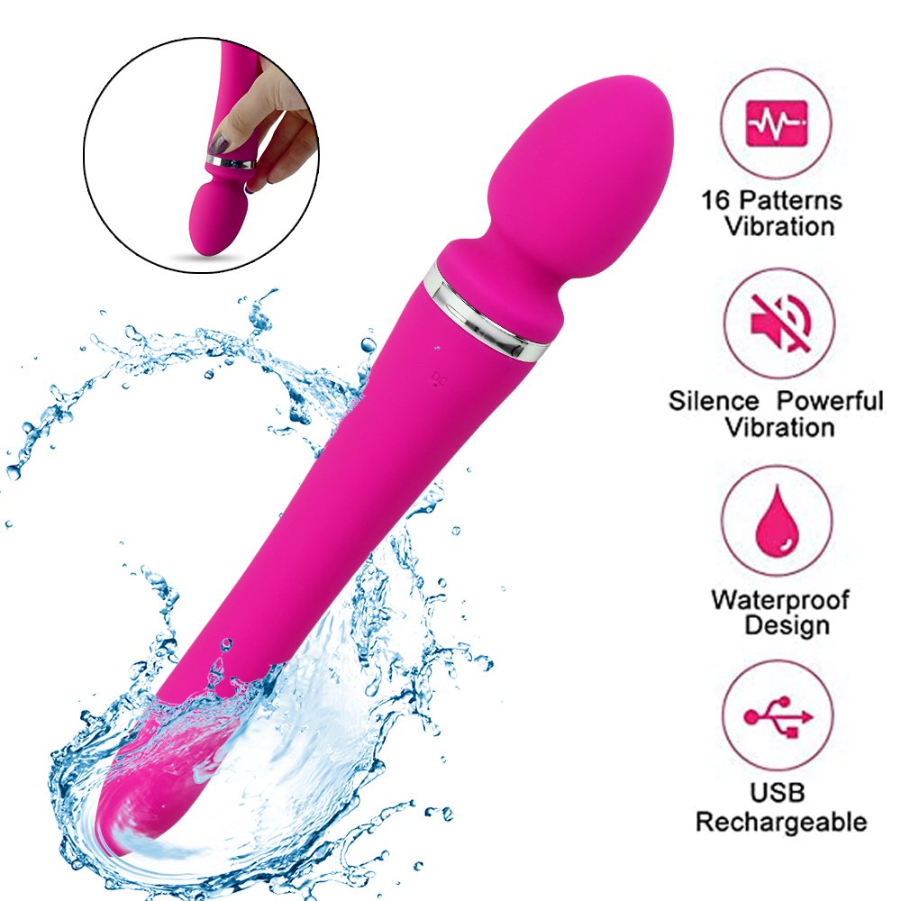 Adult sex toy G-spot vibrator anal nipple clitoral stimulator - female sex vibrator