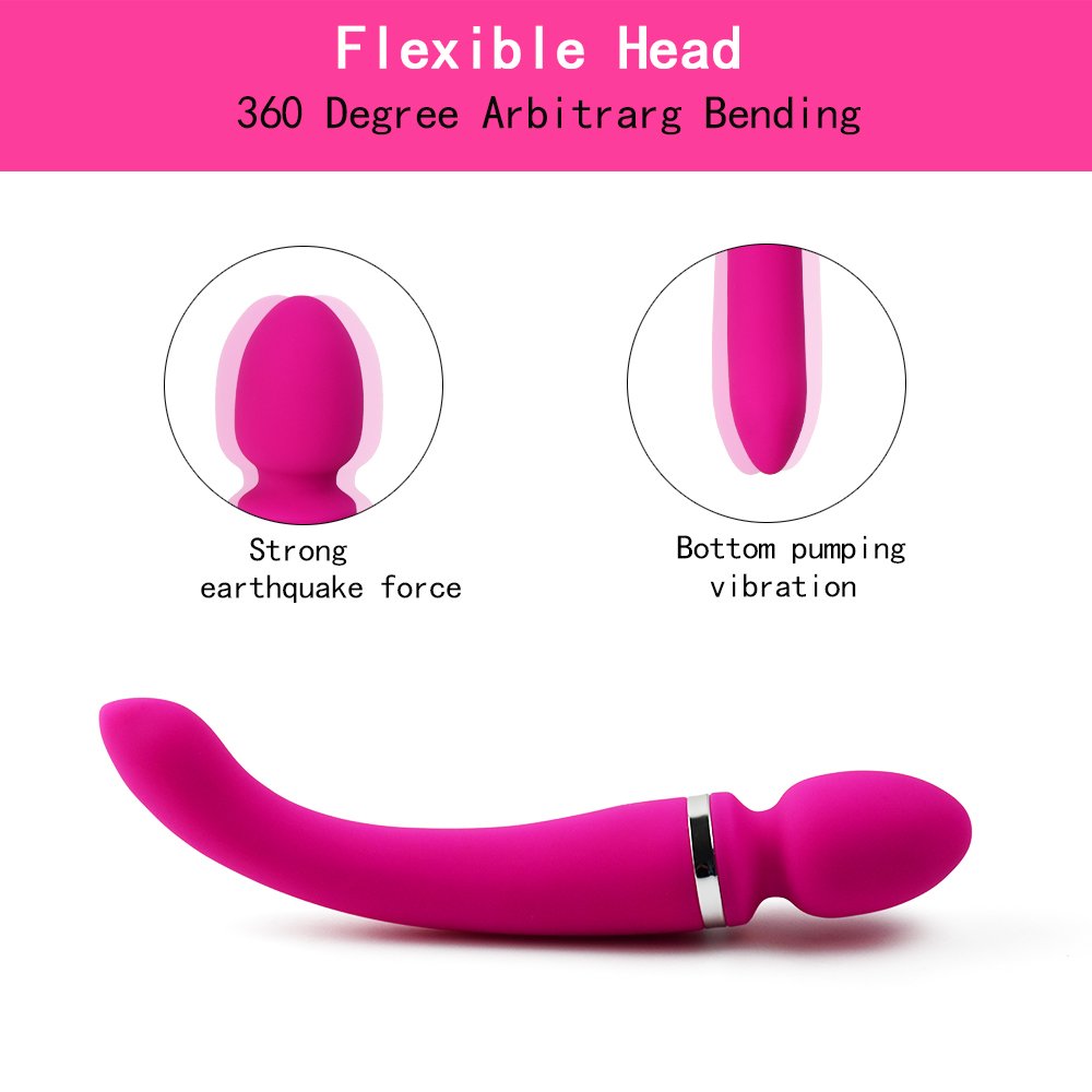Adult sex toy G-spot vibrator anal nipple clitoral stimulator - female sex vibrator