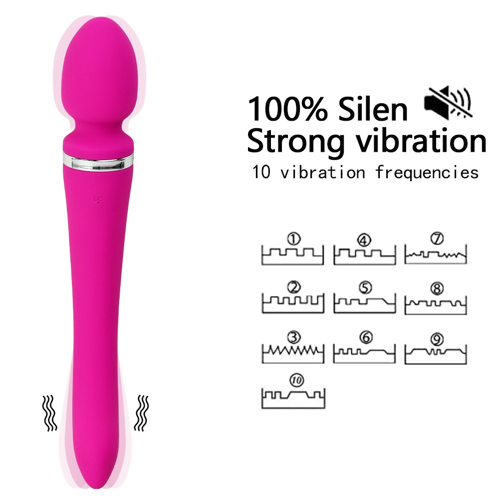 Adult sex toy G-spot vibrator anal nipple clitoral stimulator - female sex vibrator