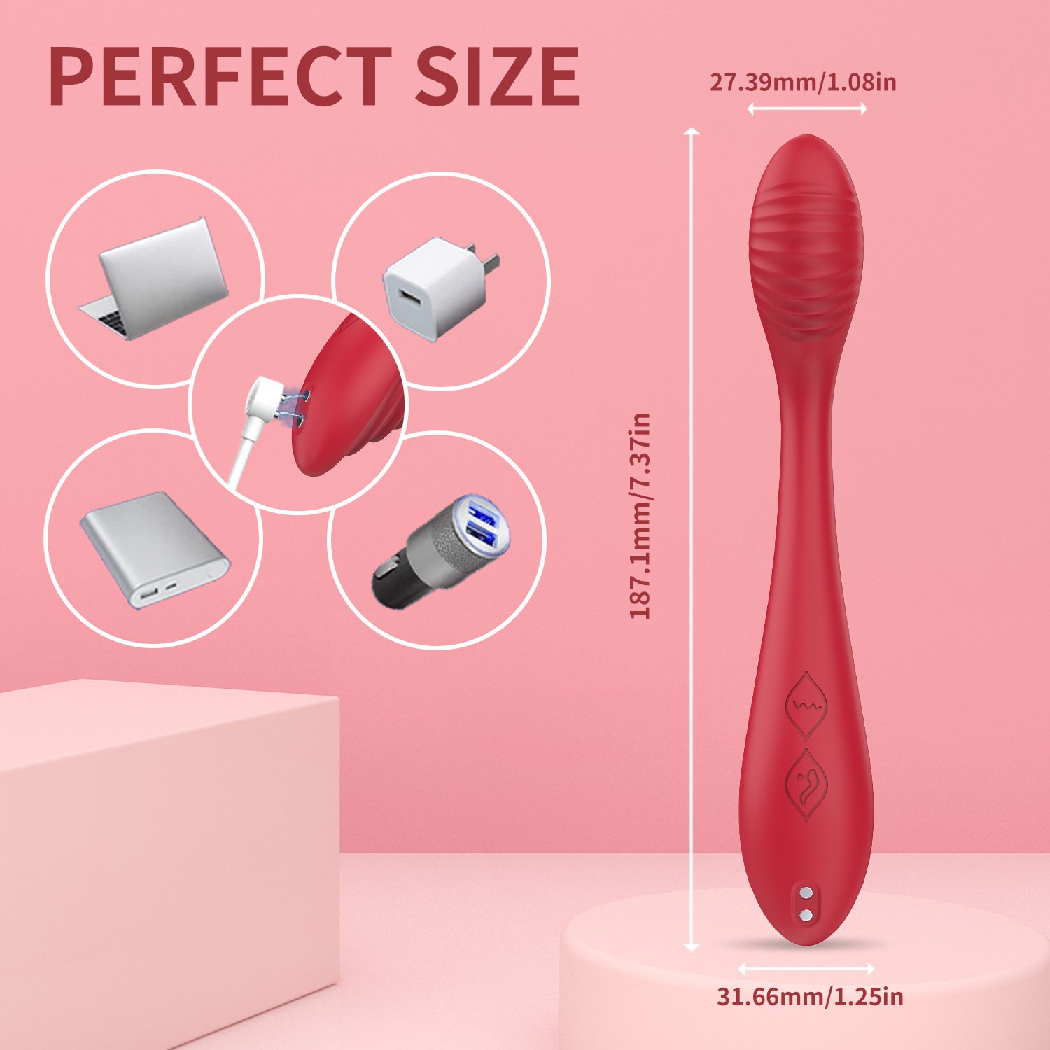 waterproof clitoral g spot vibrator with 10 powerful vibrating adult sex toys for women finger bullet anal toy