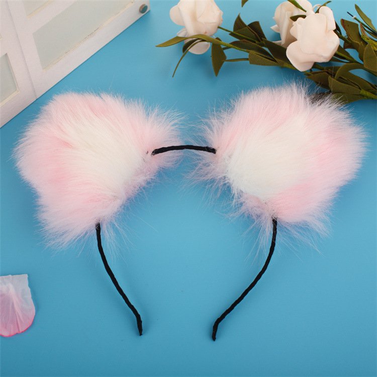 Stainless Steel Pink Fox's Tail Anal Butt Plug, Sexual Show Adult Products, BDSM Special Butt Plug Anal Stimulator for Women